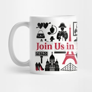 Join Us Big Rectangular Logo, Not Transparent Mug